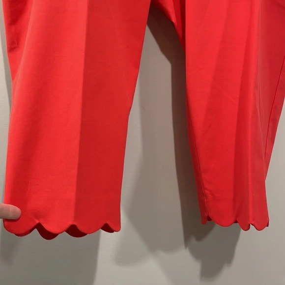 Talbots Slim Crop Scalloped Hem 22WP - Picture 3 of 15